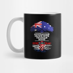 Australian Grown With Croatian Roots - Gift for Croatian With Roots From Croatia Mug